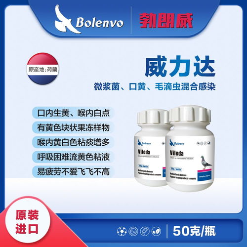 威力達 治療微漿菌 口黃 毛滴蟲混合感染產品展示